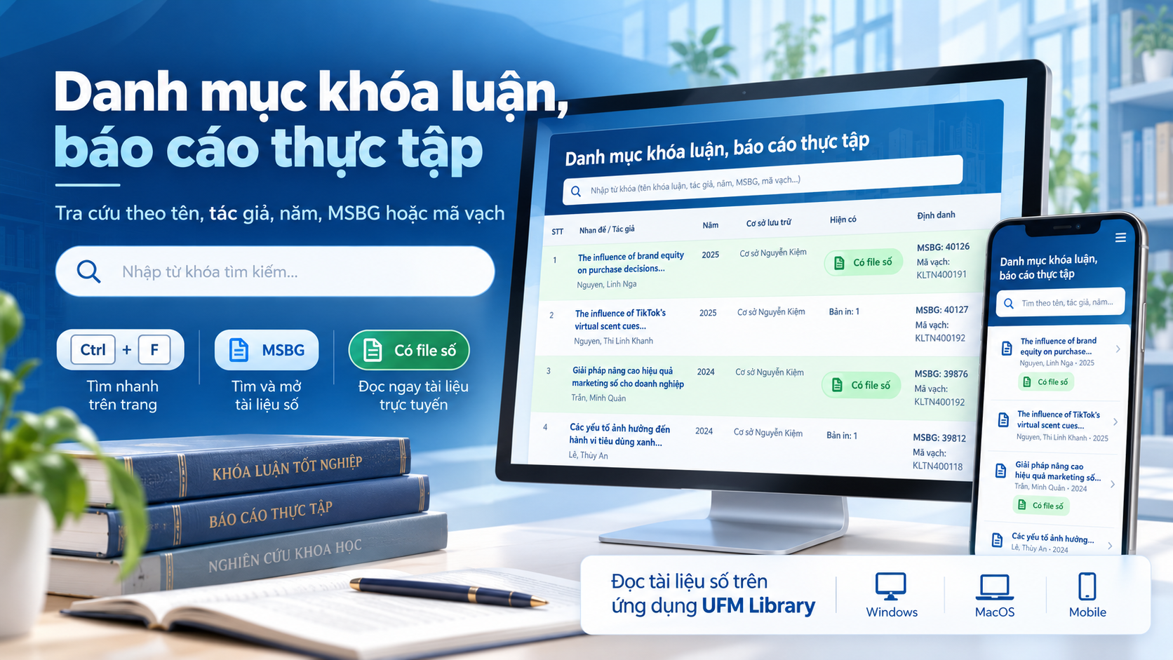 Danh mục khóa luận, báo cáo thực tập tại thư viện cập nhật đến ngày 14 tháng 10 năm 2026
                                        